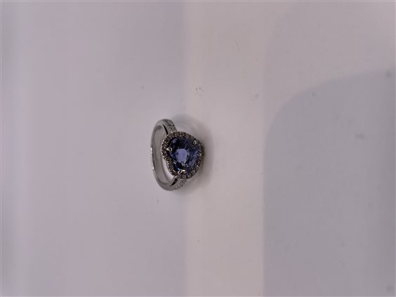 Anello Soma Gioielli Donna Anello oro zaffiro e brillanti in Oro Zaffiro blu 3.52 Ct VAR AN OB/ZF3.52/BR - VAR AN OB/ZF3.52/BR